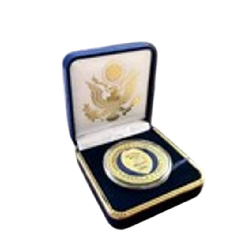 Department of Energy (DOE) Challenge Coin With Blue Velvet Case. Fast Shipping!