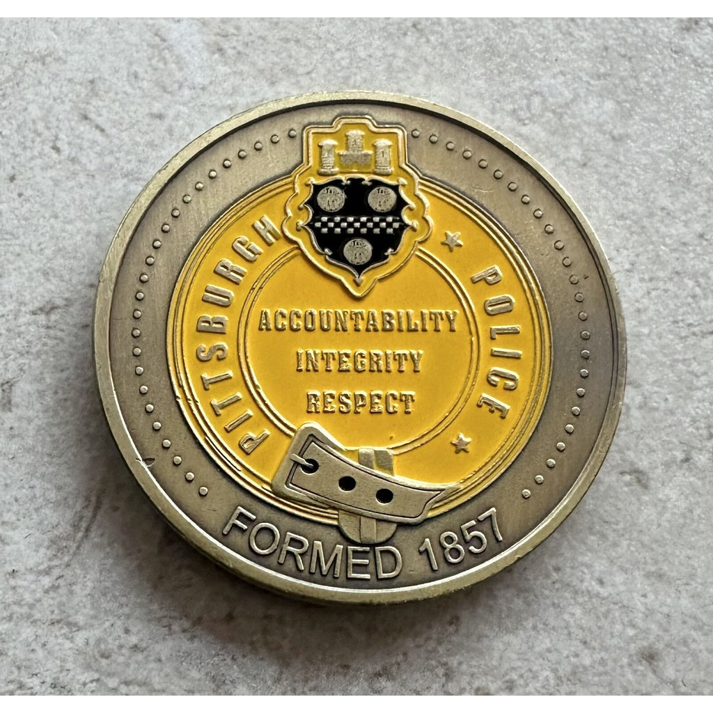 Pittsburgh Accountability Integrity Respect Saint Michael w/ Retirement Award