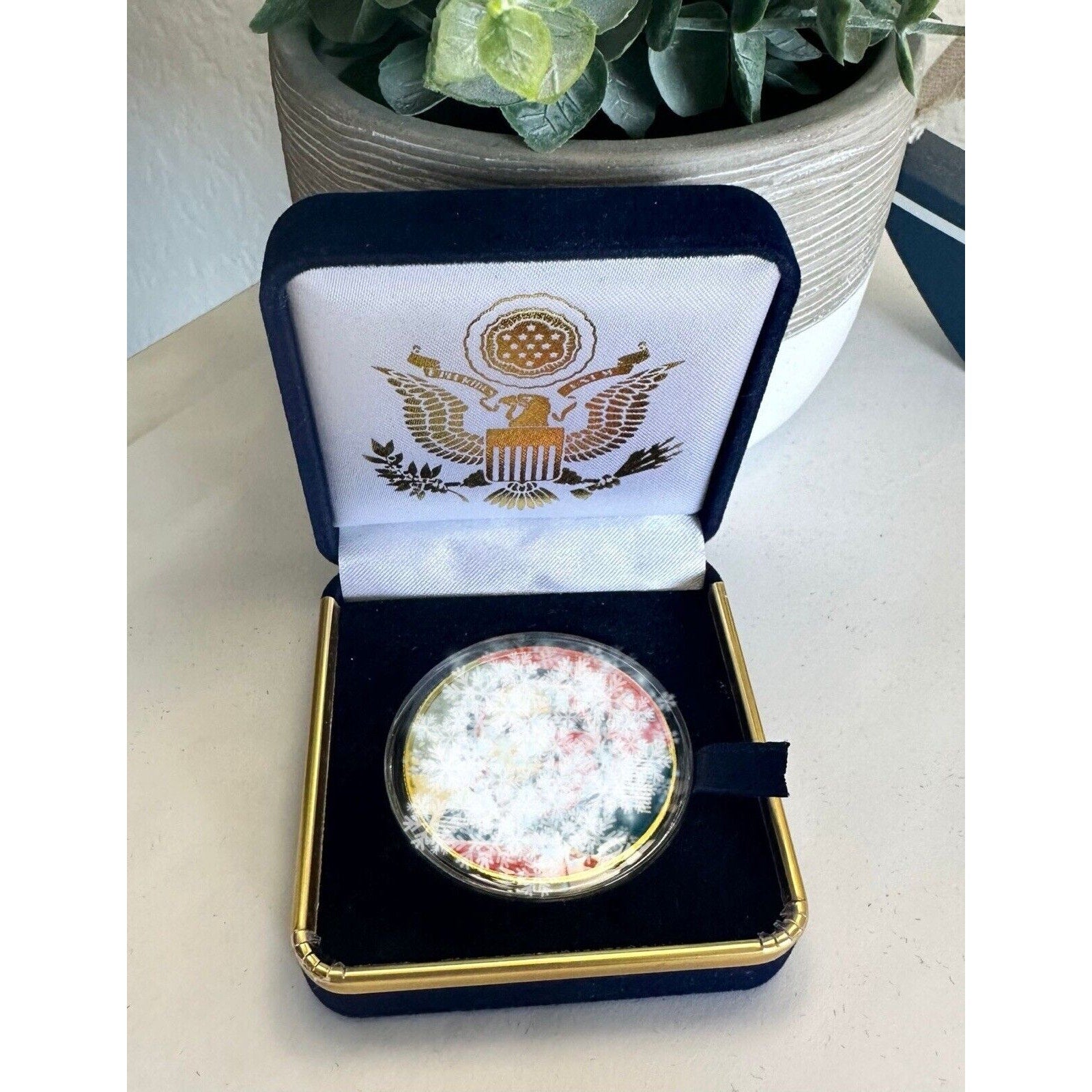 US ARMY RANGERS "Lead The Way" Challenge Coin USA With Box