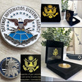 Defense Information Systems Agency DISA DoD Scott Air Force Base Challenge Coin