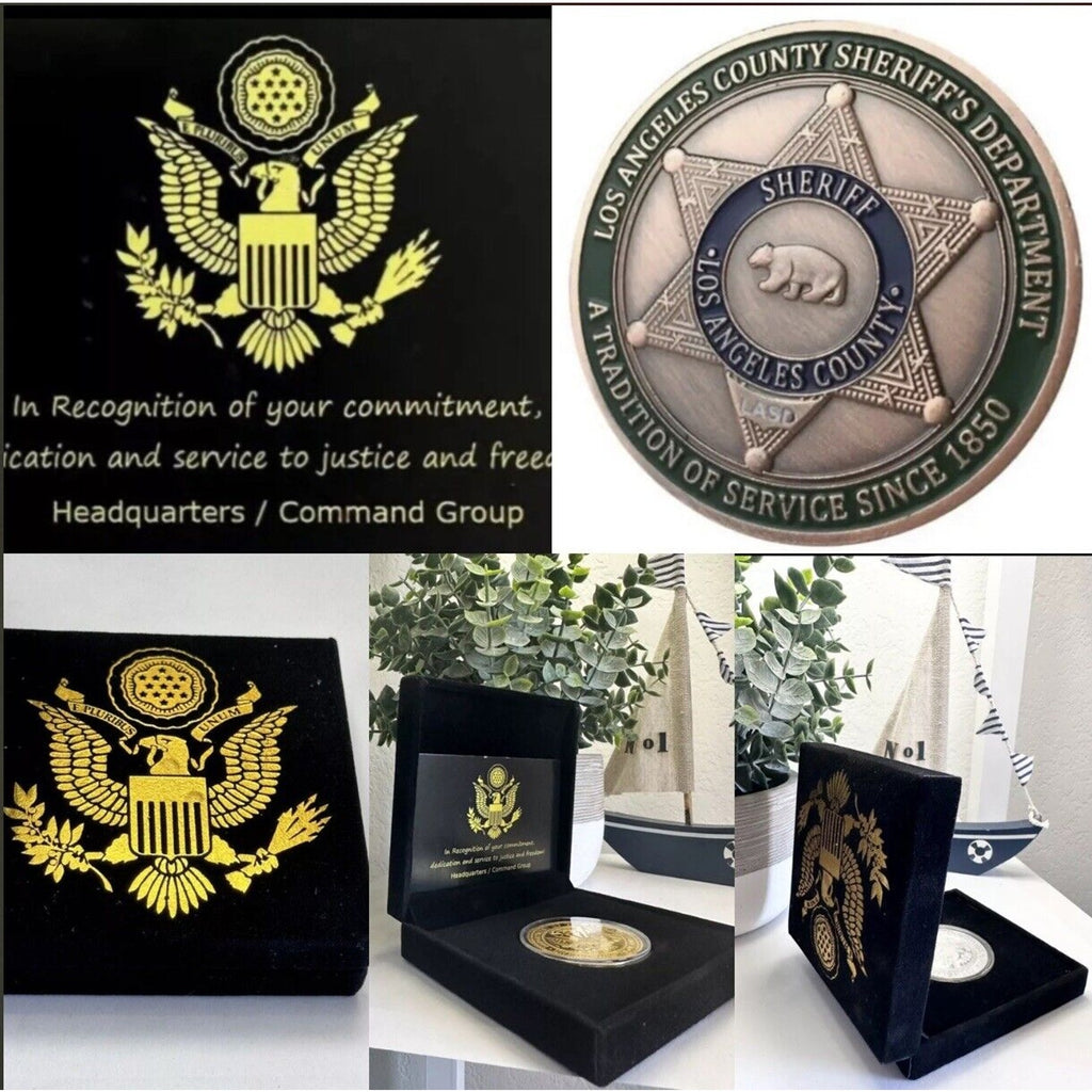 Los Angeles LA county sheriff LASD Police Officer Department challenge coin