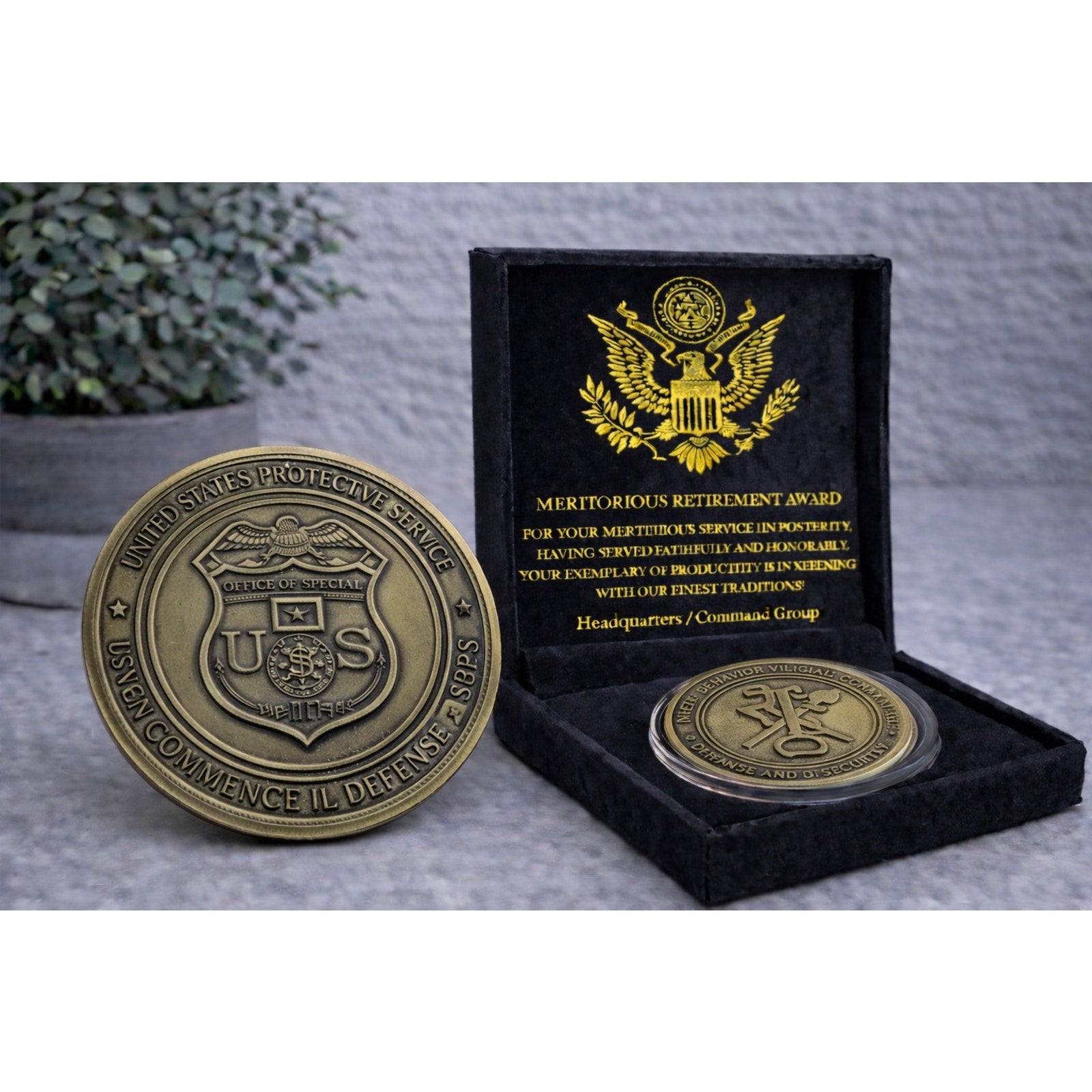 Special Agent Intelligence Agency Defense Clandestine Service w/ Retirement Awa