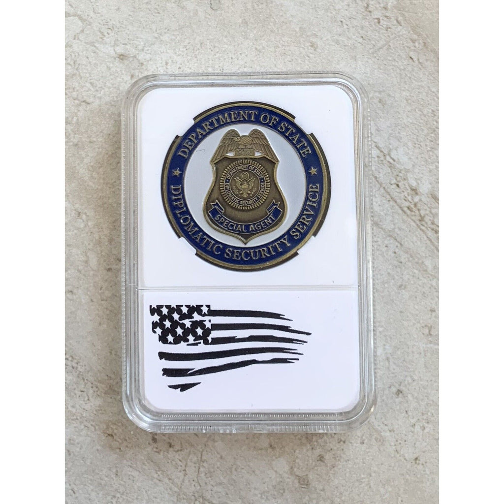 USSD Department of State Diplomatic Security Service Oversea special Agent Coin