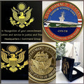 US NAVY - USS RONALD REAGAN - CVN-76 Challenge Coin