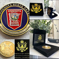MINNESOTA STATE PATROL Challenge Coin With Special Velvet Case