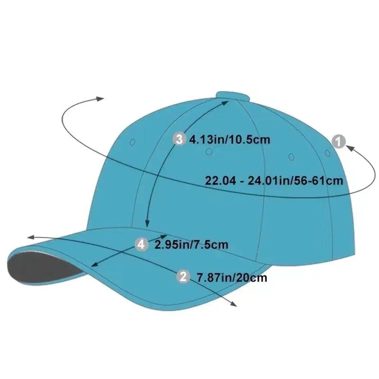 NEW USAF U.S. Air Force Baseball cap hat. Black