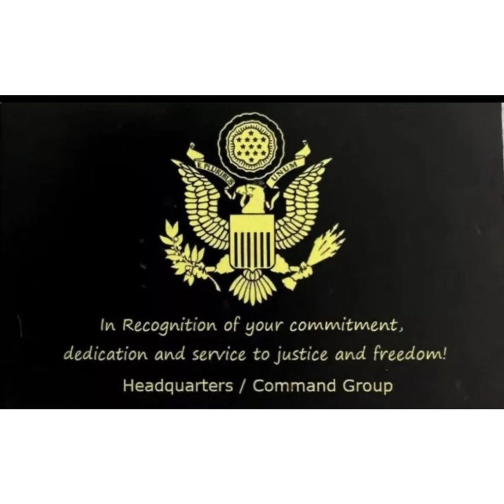 City of Orlando Police Officer Department Officer Florida FL w/ Retirement Award