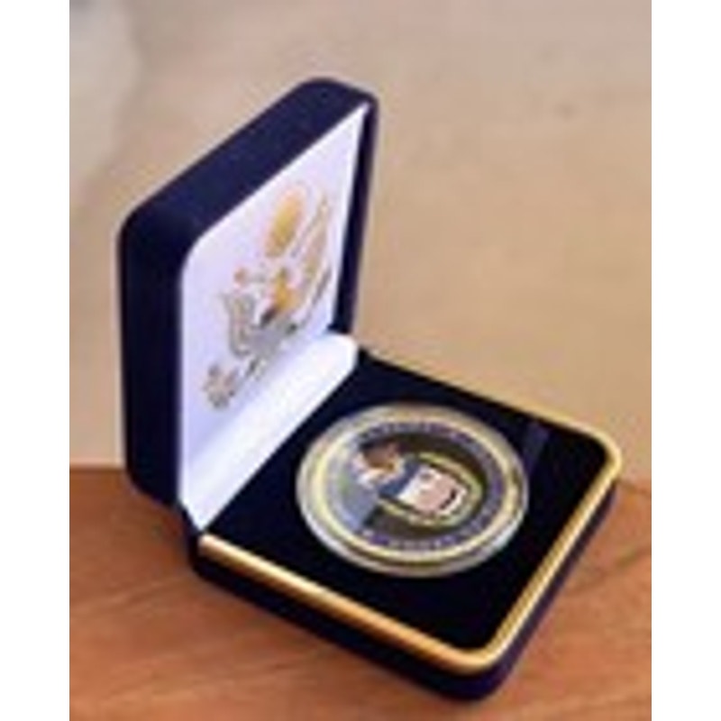 Department of Energy (DOE) Challenge Coin With Blue Velvet Case. Fast Shipping!