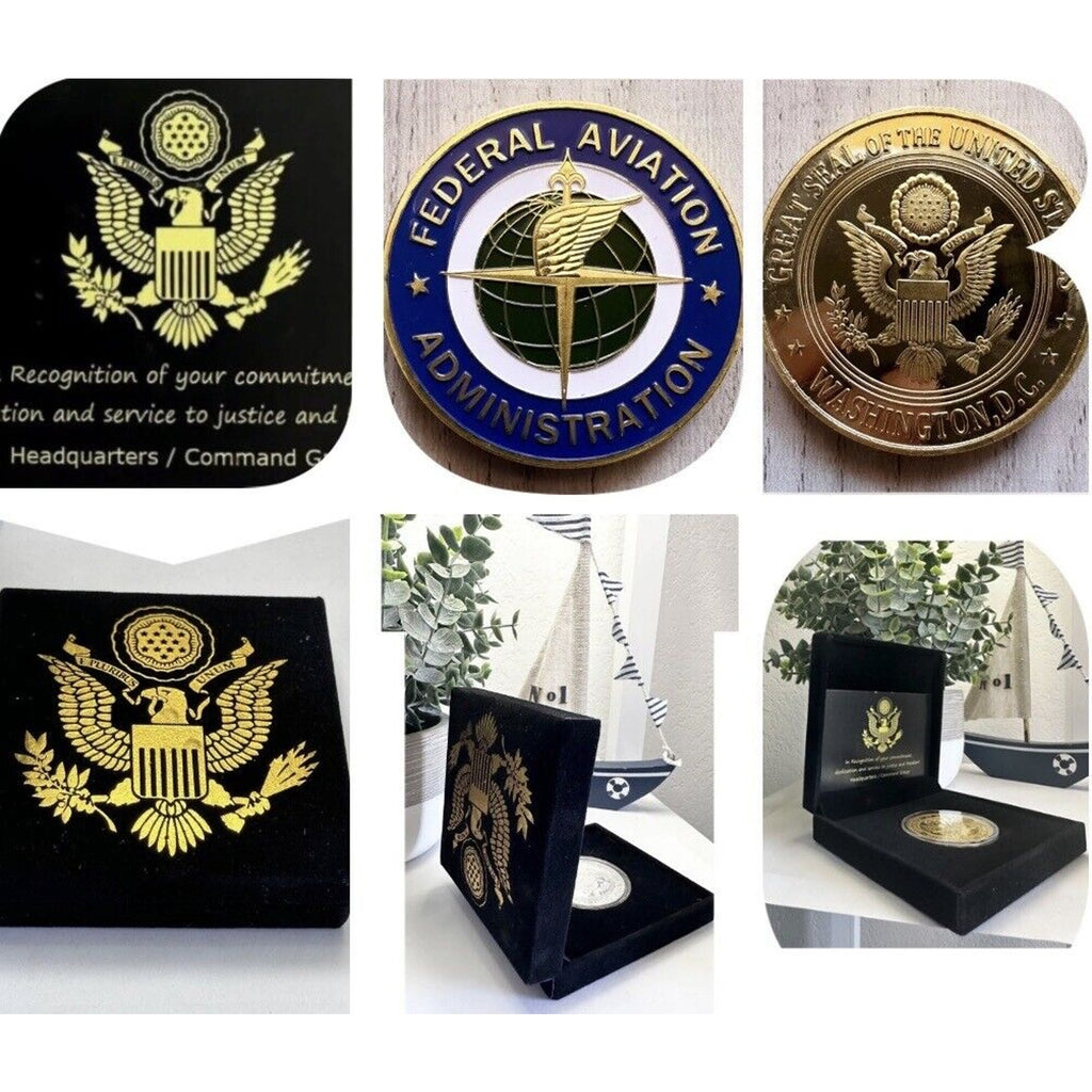 FEDERAL AVIATION ADMINISTRATION (FAA) Challenge Coin USA