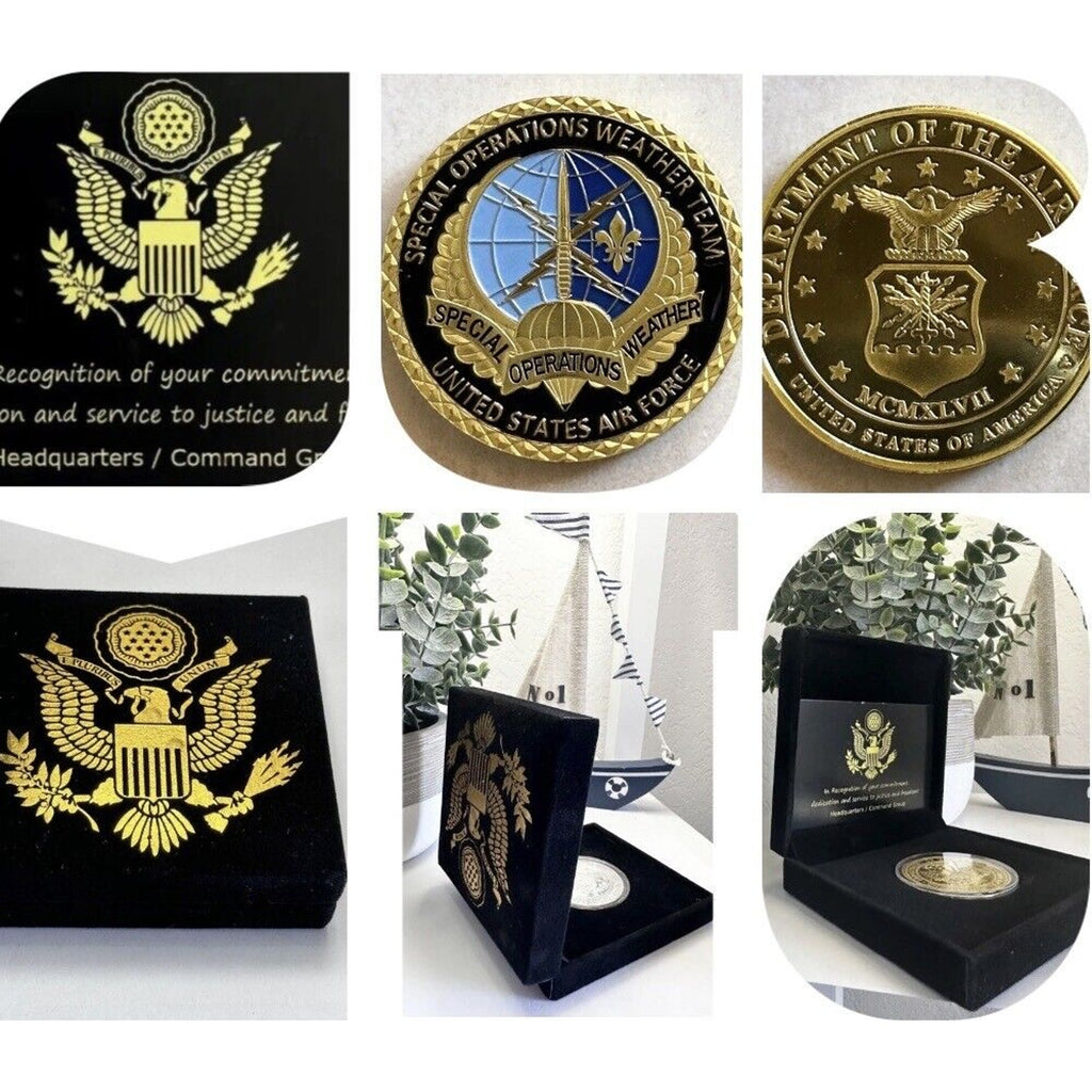 U S AIR FORCE SPECIAL OPERATIONS WEATHER TEAM Challenge Coin USA AF
