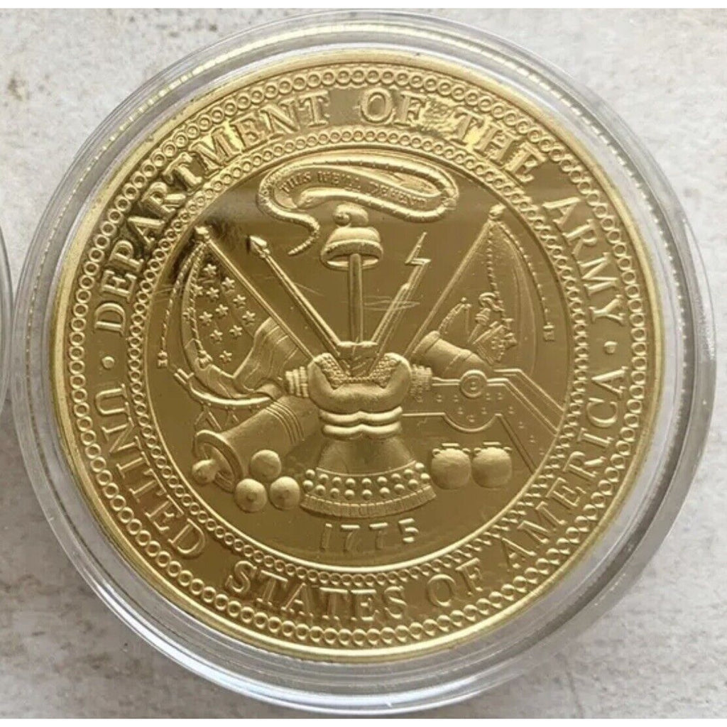 US ARMY 4th INFANTRY DIVISION Air assault Challenge Coin USA AMY