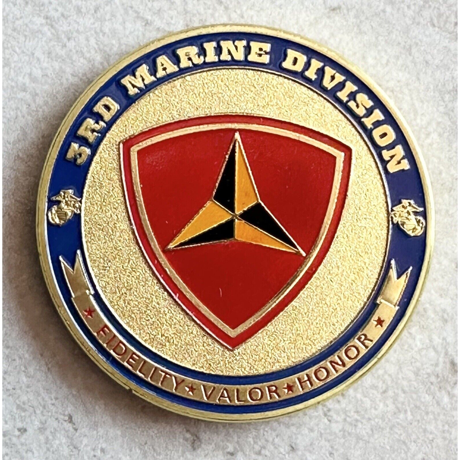 Military CORPS - 3rd DIVISION Challenge Coin
