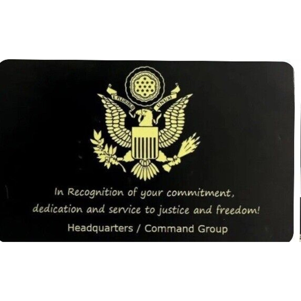 U S AIR FORCE AIR COMBAT COMMAND Challenge Coin With Special Velvet Case