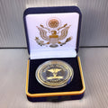 Department of Energy (DOE) Challenge Coin With Blue Velvet Case. Fast Shipping!