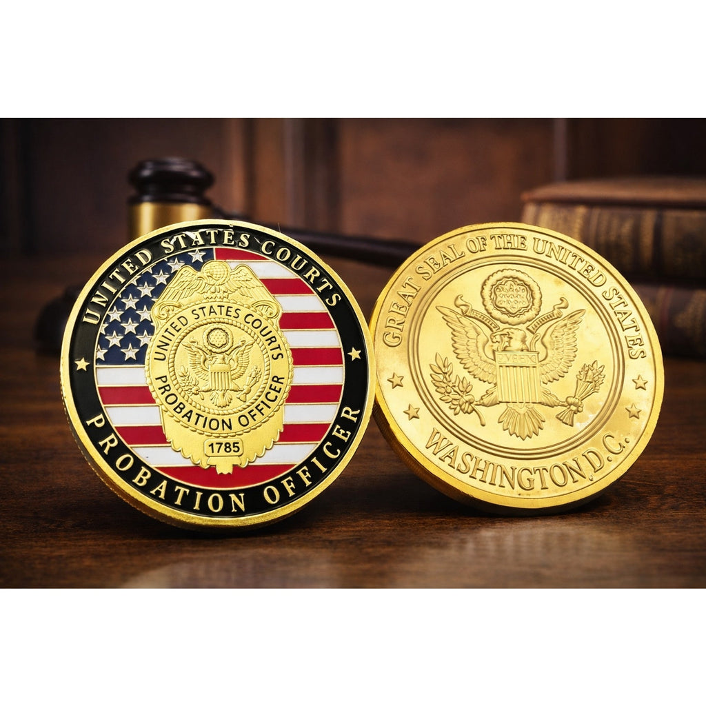 United States PROBATION OFFICER Challenge Coin ·FAST SHIPPING· ·NEW·