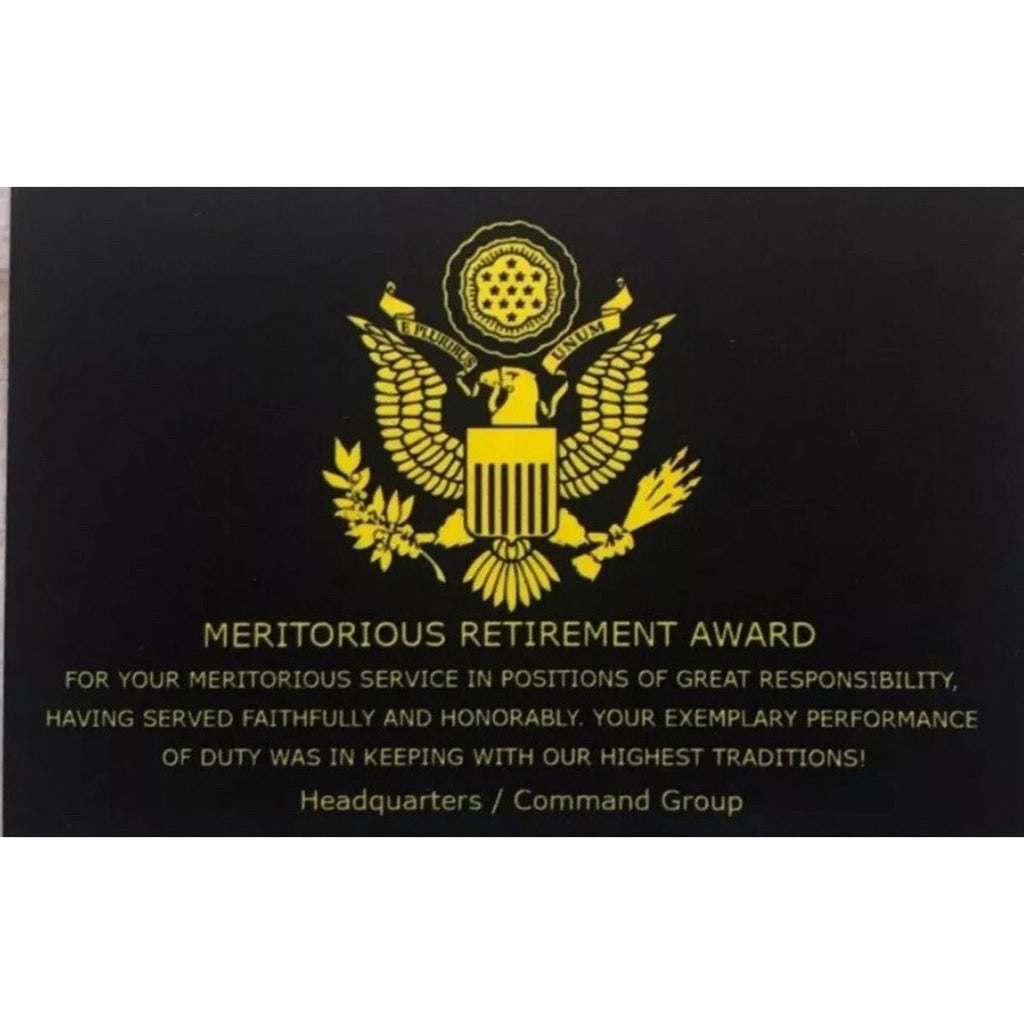 ILLINOIS STATE POLICE Challenge Coin w/ Retirement Award