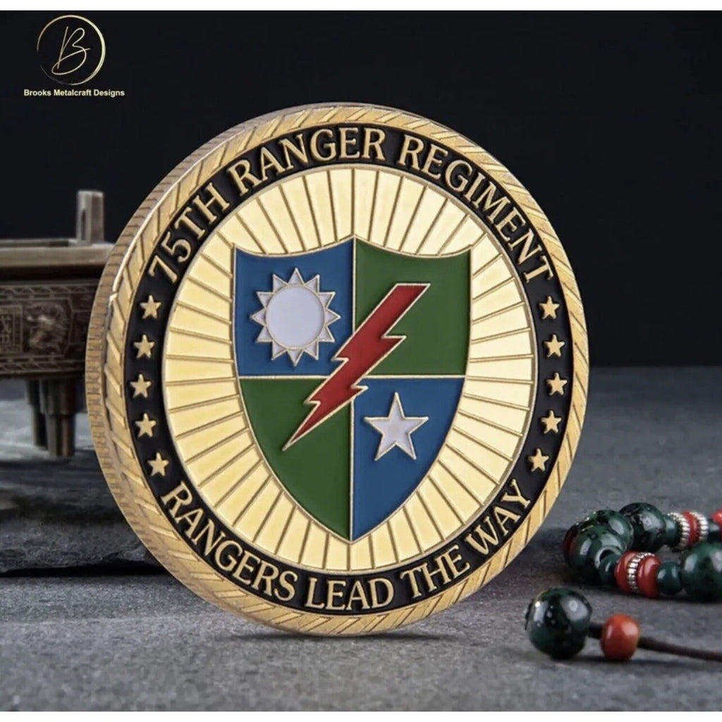 UNITED STATES ARMY 75TH Ranger Regiment Special Ops w/ Retirement Award