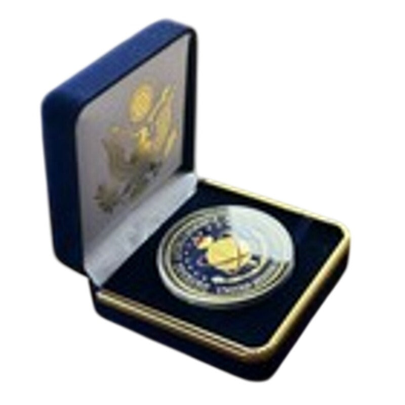 Department of Energy (DOE) Challenge Coin With Blue Velvet Case. Fast Shipping!