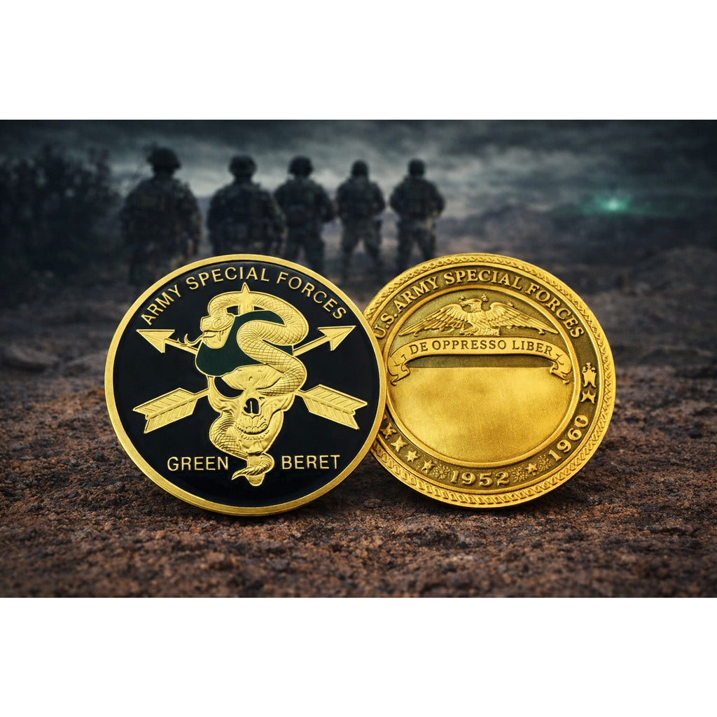 U.S. Army Special Forces Green Beret Challenge Coin ·IN STOCK· ·FAST SHIPPING·