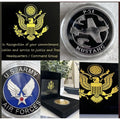 U S ARMY AIR FORCES P-51 MUSTANG Challenge Coin USA