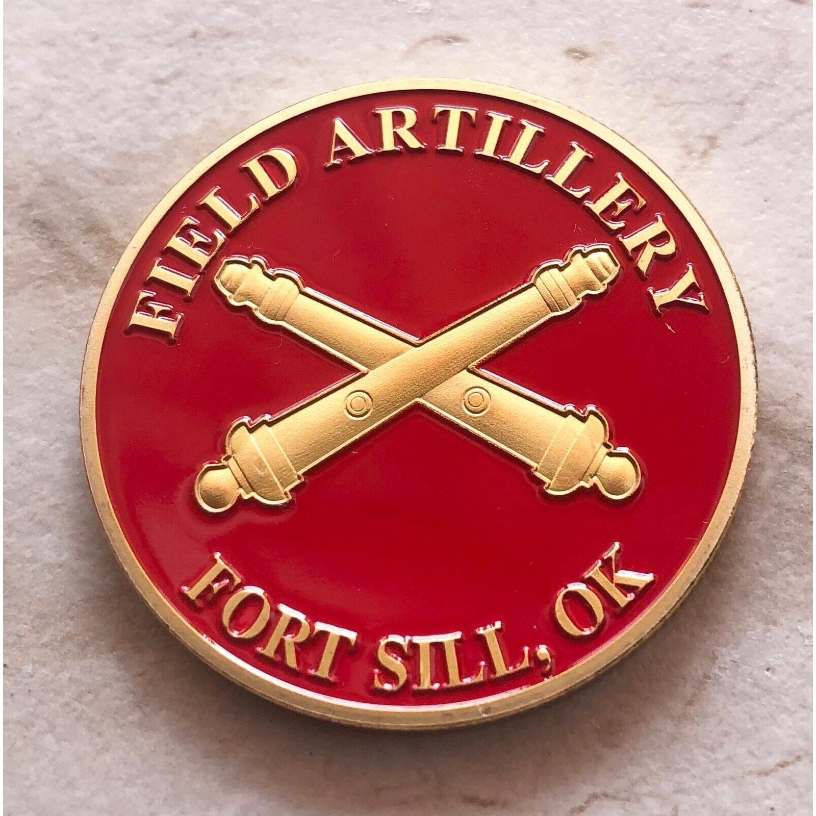 NEW U.S. Army Field Artillery, Fort Sill, OK Challenge Coin