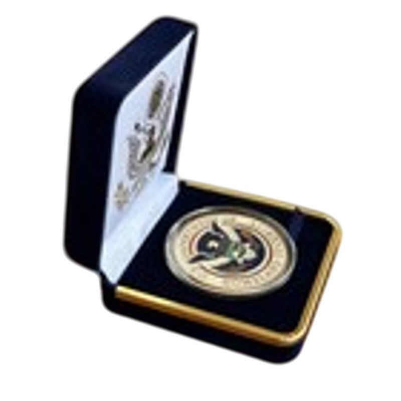 Department of Energy (DOE) Challenge Coin With Blue Velvet Case. Fast Shipping!