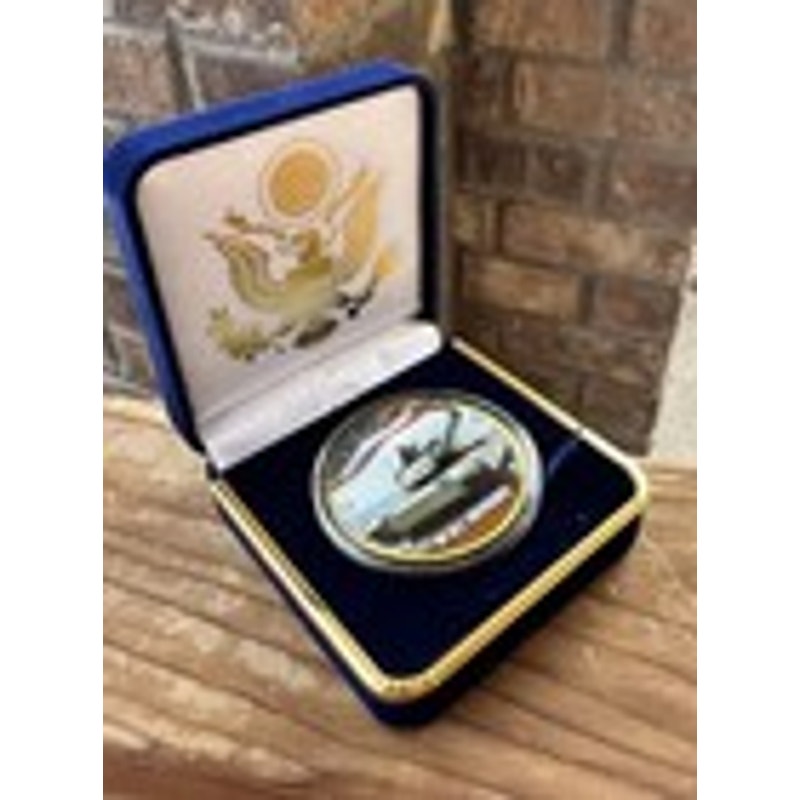 Department of Energy (DOE) Challenge Coin With Blue Velvet Case. Fast Shipping!
