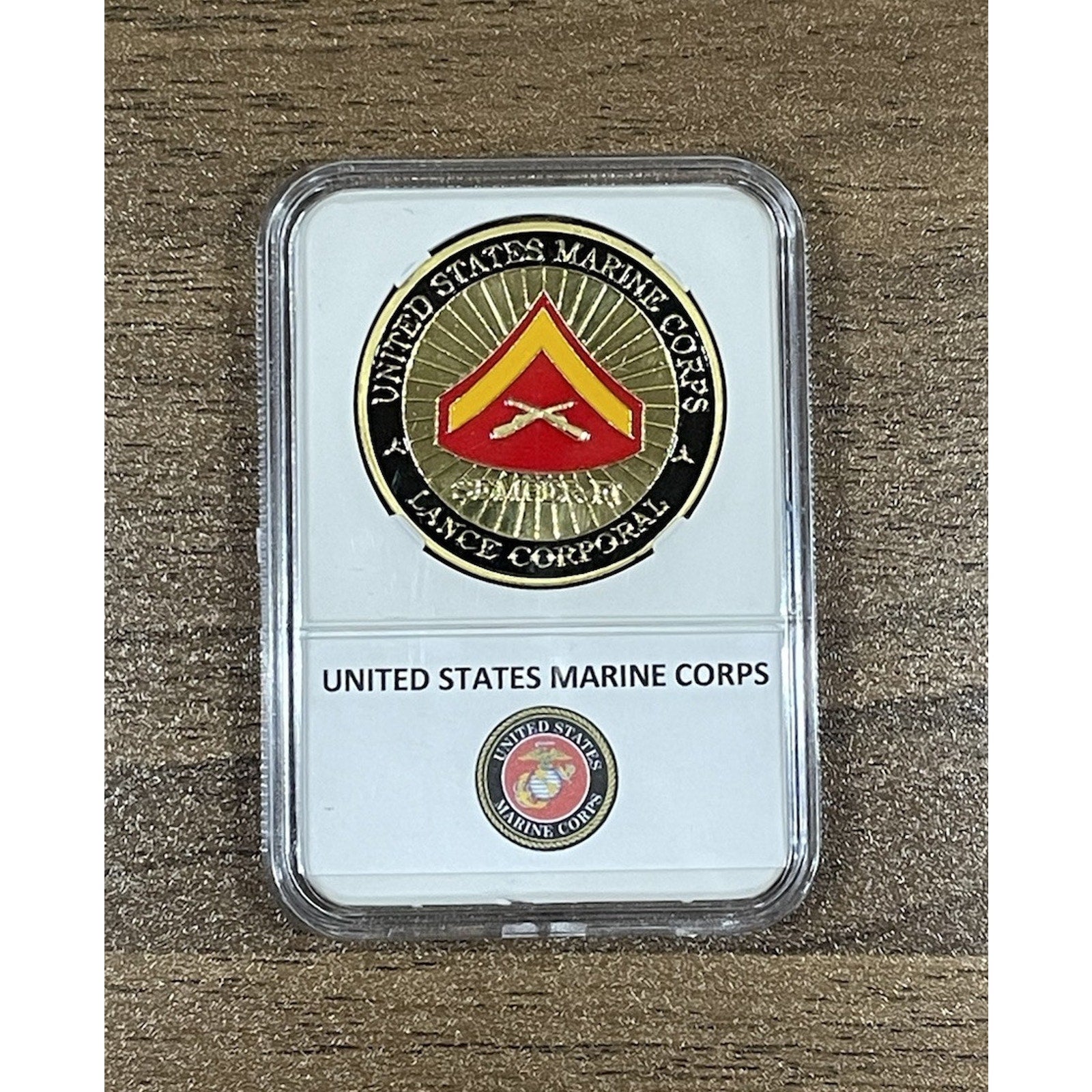 LANCE CORPORAL E-3 Rank USMC Marine Corps NCO Official LIC 23125