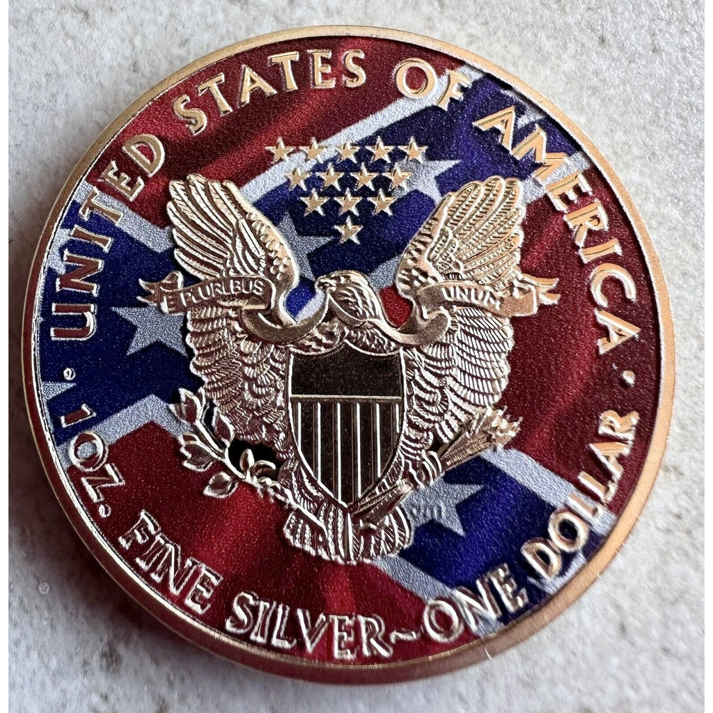 Statue Of Liberty Challenge Coin Painted Coins Gift Collection Souvenir Gift USA