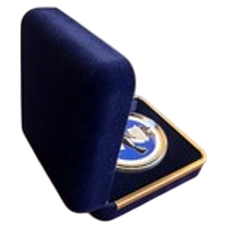Department of Energy (DOE) Challenge Coin With Blue Velvet Case. Fast Shipping!