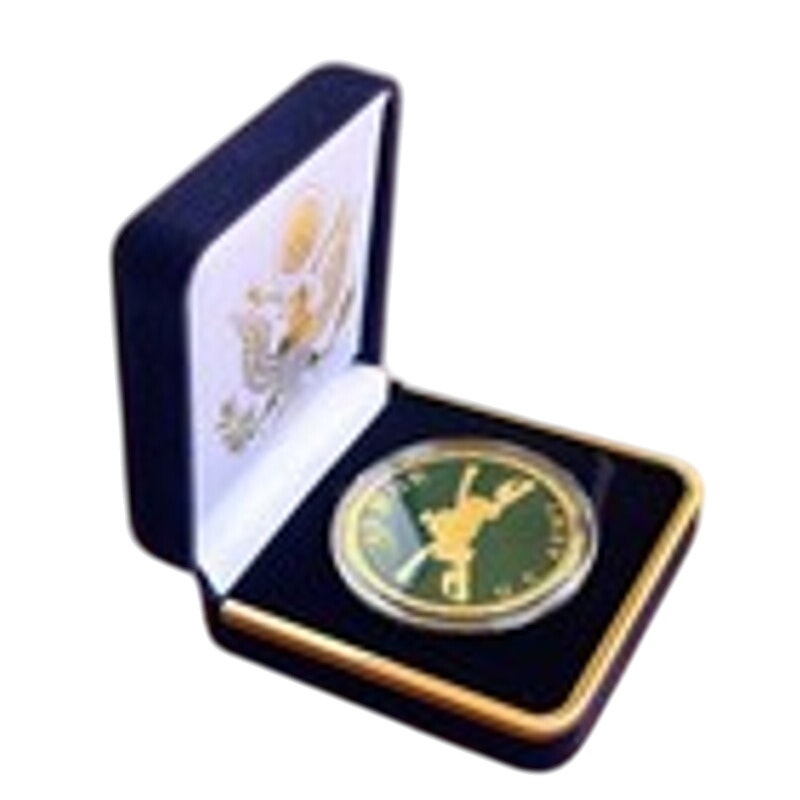 Department of Energy (DOE) Challenge Coin With Blue Velvet Case. Fast Shipping!