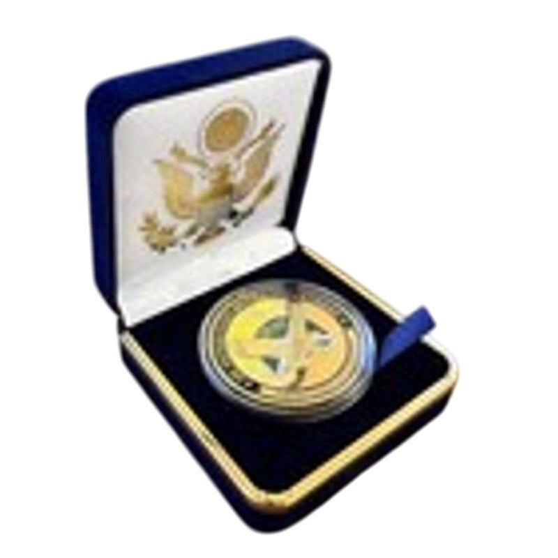 Department of Energy (DOE) Challenge Coin With Blue Velvet Case. Fast Shipping!