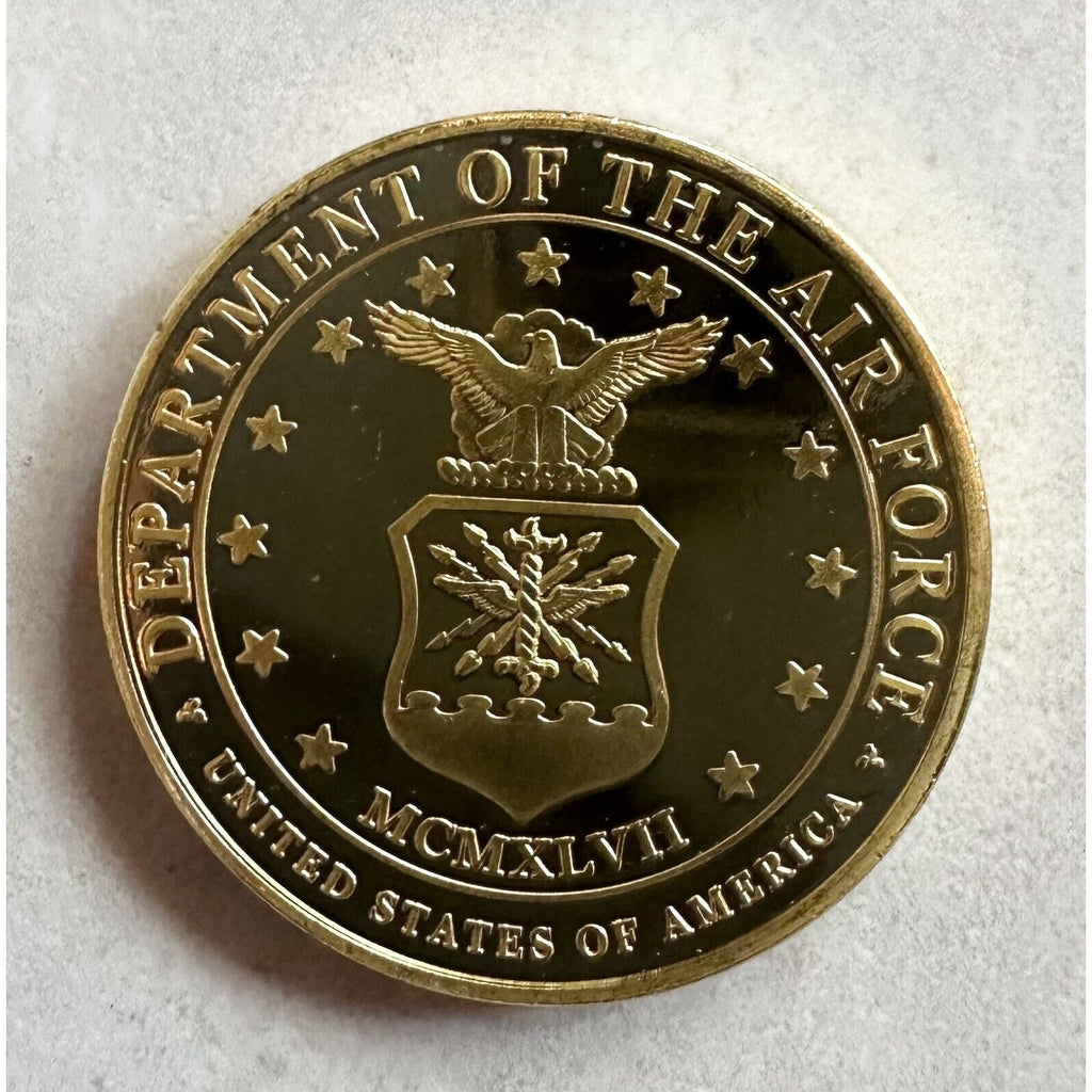 AIR FORCE GLOBAL STRIKE COMMAND Coin With Retirement Award