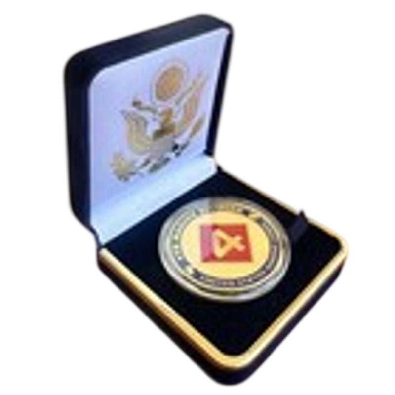 Department of Energy (DOE) Challenge Coin With Blue Velvet Case. Fast Shipping!