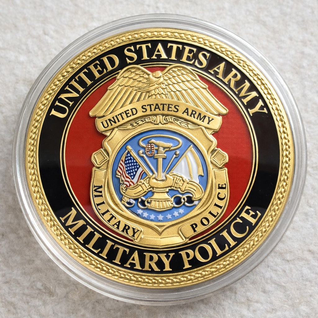 US ARMY MILITARY POLICE Retirement Award. Fast Shipping! New!