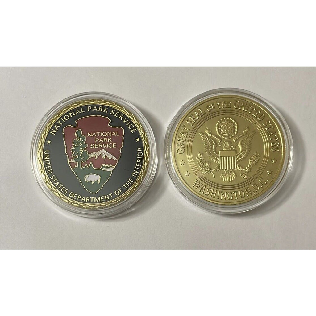United States National Park Service Challenge Coin, USNPS New - Fast Shipping