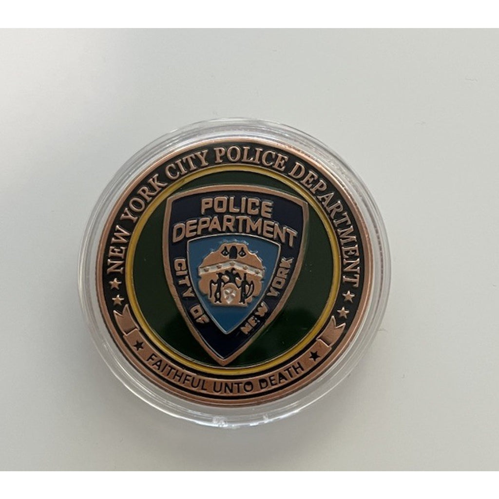 Amazing RARE City Of New York Police Department Limited Mint w/ Retirement Award