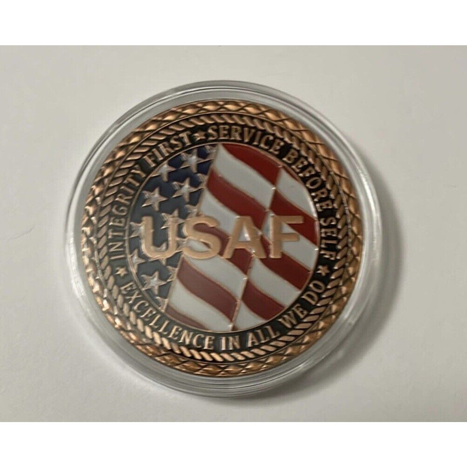 USAF VETERAN Challenge Coin United States USA F
