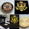 ST. LOUIS FIRE DEPT Retirement Award Coin