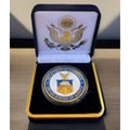Department of Energy (DOE) Challenge Coin With Blue Velvet Case. Fast Shipping!