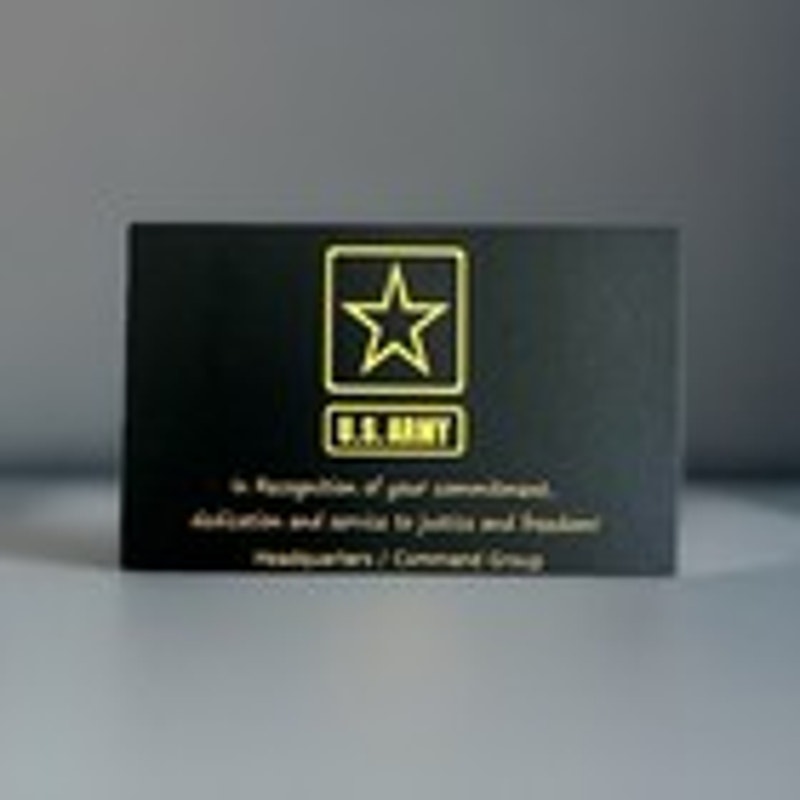 U S Army - COLONEL ARMY MILITARY CHALLENGE COIN With Velvet Army Case