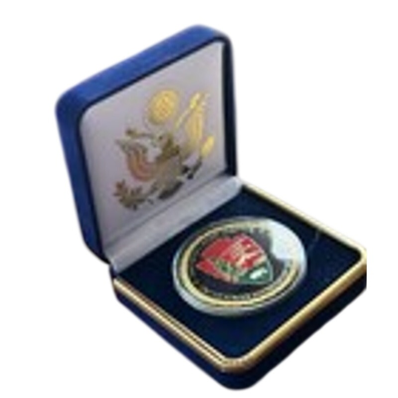 Department of Energy (DOE) Challenge Coin With Blue Velvet Case. Fast Shipping!
