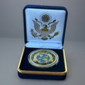 Department of Energy (DOE) Challenge Coin With Blue Velvet Case. Fast Shipping!