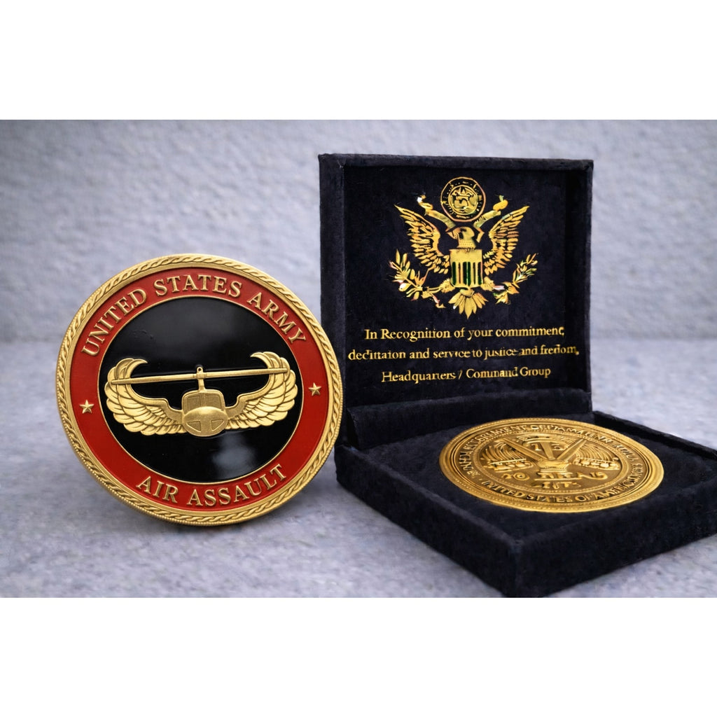 AIR ASSAULT Airborne US Army Fast Ship w/ Achievement Award