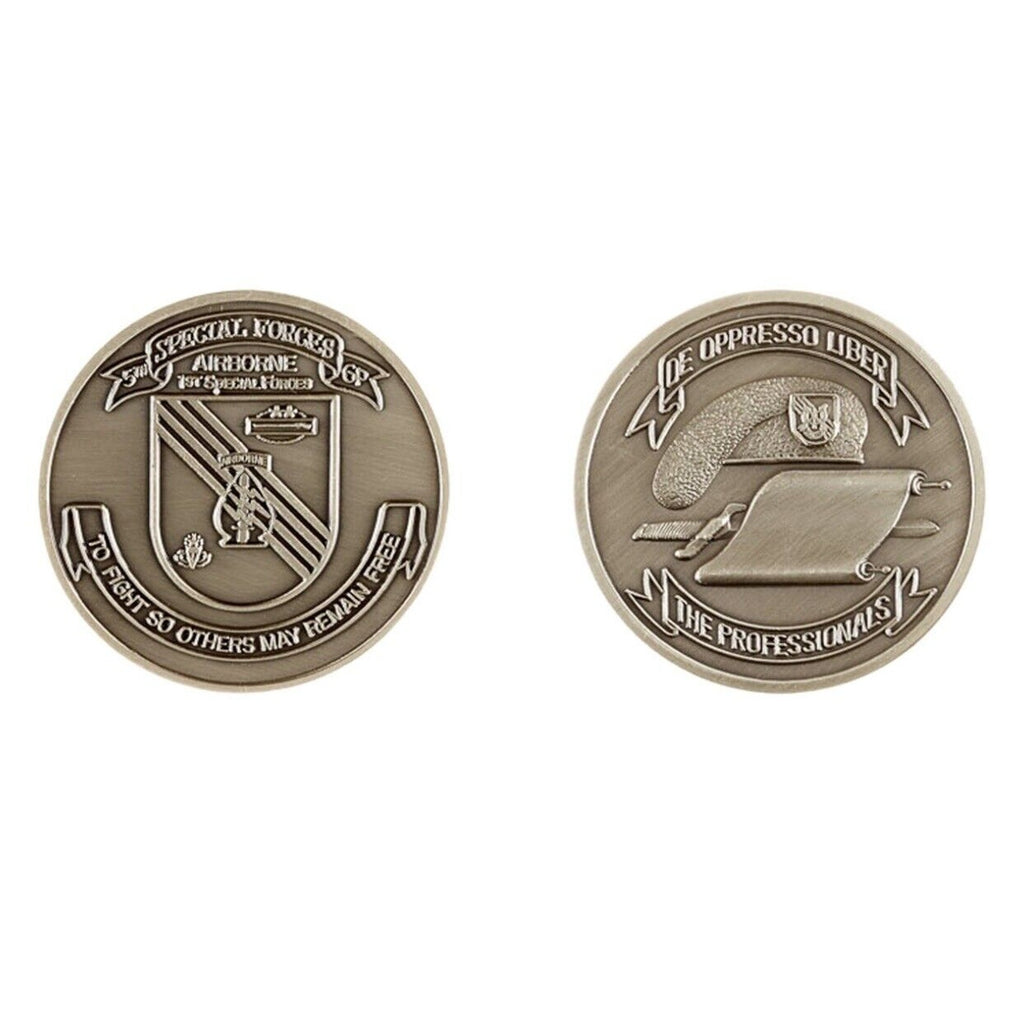 5TH GROUP Challenge Coin ARMY