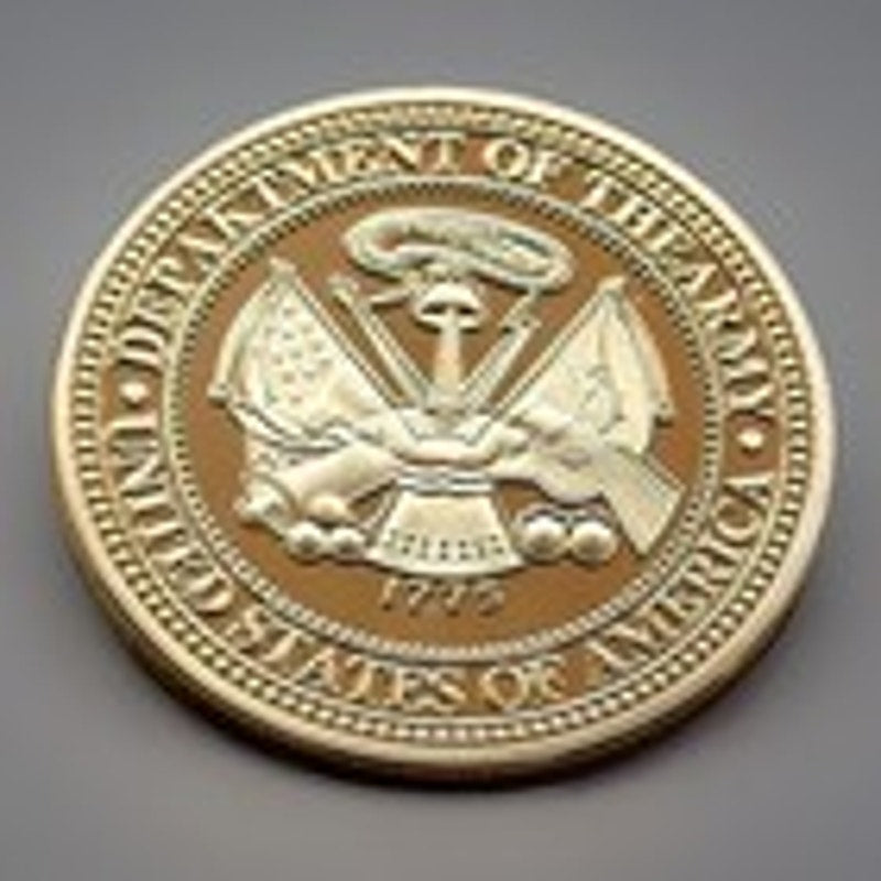 U.S. Army Sergeant E-5 Rank Challenge Coin. New! Fast Shipping! Perfect Gift!