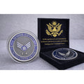 Air Force Senior Airman E4 Challenge Coin Archivement Arward