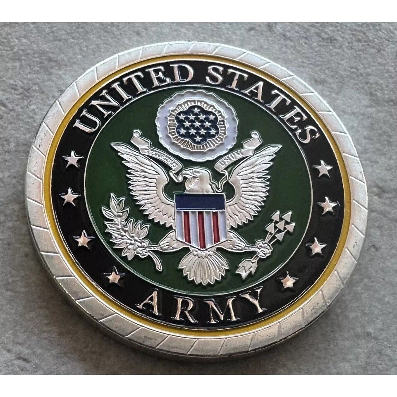 U.S. Army Aviation Warrant Officer 4 AH-64 Apache Aviator Set Of 2 Coins