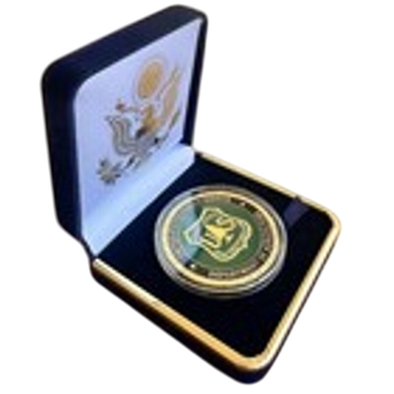 Department of Energy (DOE) Challenge Coin With Blue Velvet Case. Fast Shipping!