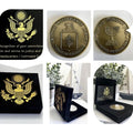 Rare US Israel Mossad / CIA Secret Joint Operation Challenge Coin USA